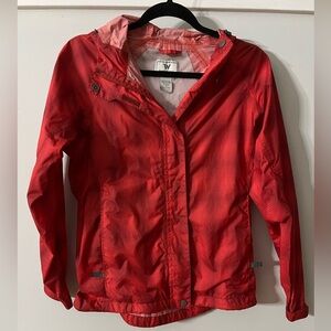 Women’s White Sierra Packable windbreaker/ jacket- Size Smalll